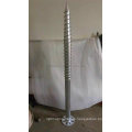 Hot DIP Galvanized Pole Anchor, Ground Screw, Ground Screw Anchor